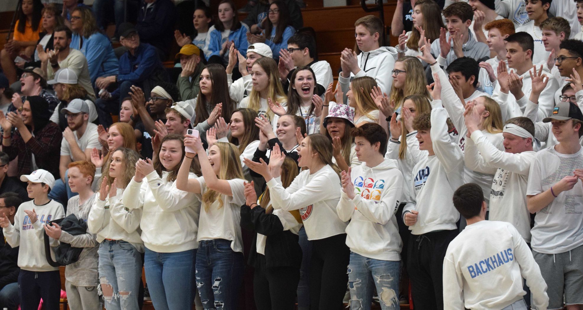 Wisconsin Dells student section